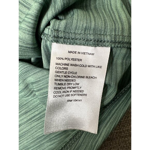 Reebok Mens XL Activewear T-Shirts 2-Pack Brown & Green Polyester Blend - Picture 9 of 9